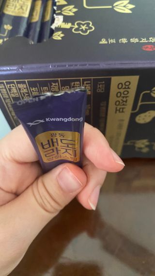 광동생활건강 나우 [광동] 배도라지 쌍화스틱 10mL x 100포 — 5점을 준 리뷰어가 2023년 3월 올린 사용 사진