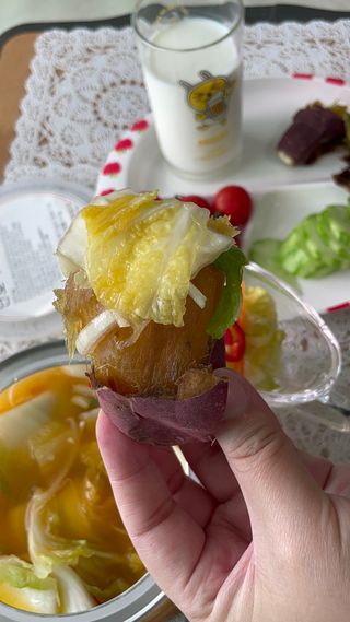 셰프애찬 단호박 백김치 1kg — 5점을 준 리뷰어가 2022년 10월 올린 사용 사진