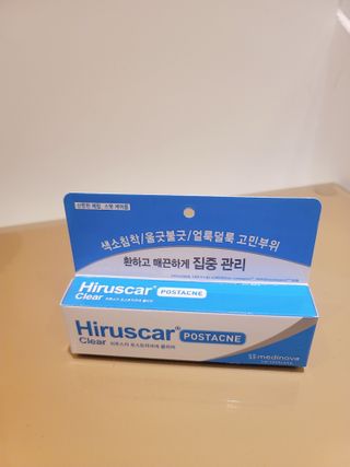 히루스카 포스트아크네 클리어 — 5점을 준 리뷰어가 2020년 12월 올린 사용 사진