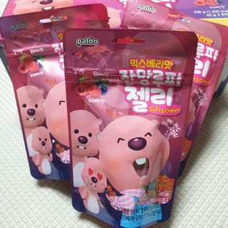 [팔도] 잔망루피젤리 믹스베리맛 42g 8개 — 5점을 준 리뷰어가 2022년 1월 올린 사용 사진