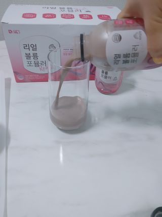 래디 리얼볼륨포뮬러 1박스(8개입) — 4점을 준 리뷰어가 2022년 3월 올린 사용 사진
