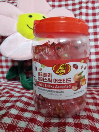 젤리벨리 젤리스틱 어쏘티드 900g — 5점을 준 리뷰어가 2022년 8월 올린 사용 사진