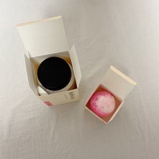 버블데이 아로마/과일 거품 입욕제 — 4점을 준 리뷰어가 2021년 7월 올린 사용 사진