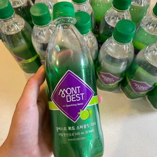 몽베스트 Montbest with Sparkling water Lime20병 — 5점을 준 리뷰어가 2022년 9월 올린 사용 사진