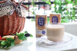 소화가 잘되는 우유 국산 5곡 미숫가루 — 5점을 준 리뷰어가 2021년 9월 올린 사용 사진