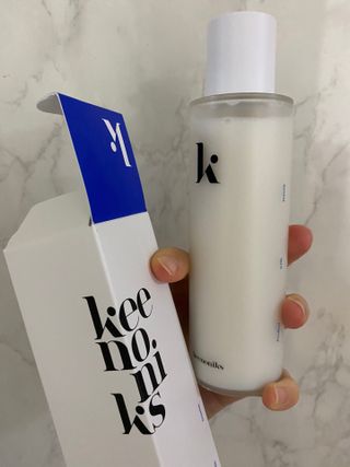 키노닉스 클래리티 밸런싱 크림토너 — 5점을 준 리뷰어가 2021년 10월 올린 사용 사진