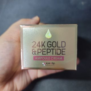 아이앤립 / EYENLIP 아이앤립 24K 골드 N 펩타이드 앰플 크림 — 4점을 준 리뷰어가 2021년 6월 올린 사용 사진