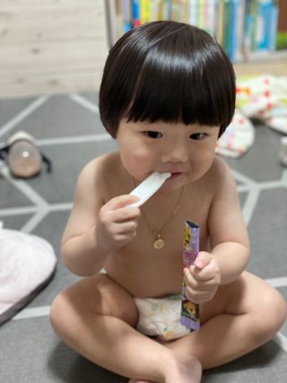 다나음 180도 칼슘젤리+아연면역젤리 — 5점을 준 리뷰어가 2021년 12월 올린 사용 사진