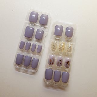 데싱디바 매직프레스 레귤러 스퀘어_6종 중 택 1 — 5점을 준 리뷰어가 2021년 9월 올린 사용 사진