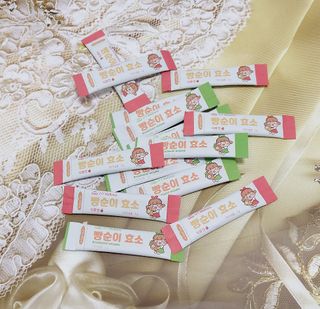 아이비웰니스 빵순이 효소 키위맛 7포 + 석류맛 7포 (총 14포, 2주분) — 5점을 준 리뷰어가 2022년 10월 올린 사용 사진