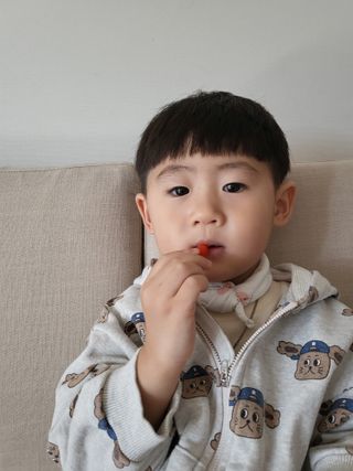 앙팡 츄어블 식물성 오메가3 1000mg x 80캡슐 — 4점을 준 리뷰어가 2022년 10월 올린 사용 사진