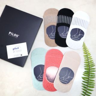 [사이즈가 있는 양말 필로이]여자 덧신 6족 선물 세트_나를 위한 선물 o r마음을 전하는 선물【 S, M, L 】 — 5점을 준 리뷰어가 2022년 6월 올린 사용 사진
