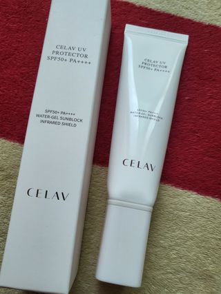 프리마인 선크림만 바꿨을 뿐인데 매일 물 2L챙겨먹고 기초케어 완벽하게 한 물빛피부 완성,셀라브UV프로텍터 — 5점을 준 리뷰어가 2023년 7월 올린 사용 사진