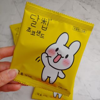 네이처오다 달칩 초코샌드 — 3.5점을 준 리뷰어가 2021년 2월 올린 사용 사진