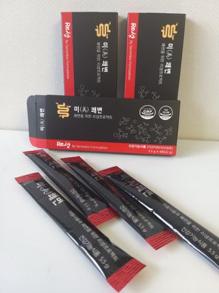 새롬바이오 리생 [미쾌변] 차전자피 식이섬유 건강기능식품 3팩 — 5점을 준 리뷰어가 2021년 6월 올린 사용 사진