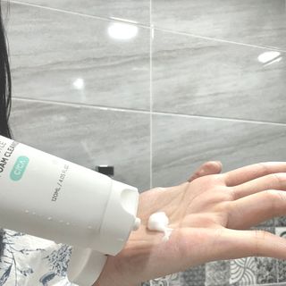 바노바기 코스메틱 바노바기 밀크씨슬 리페어 시카 폼 클렌저 플러스 120ml + 선스크린 플러스 50ml — 5점을 준 리뷰어가 2023년 8월 올린 사용 사진