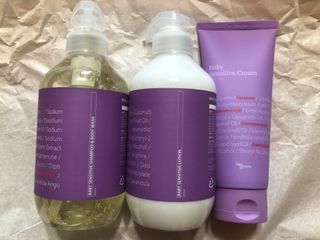 빅그린 베이비라인 3종세트 - 샴푸앤바디워시500ml,올인원로션500ml,바디크림170ml — 5점을 준 리뷰어가 2022년 11월 올린 사용 사진