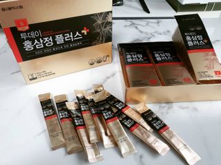 서울약사신협_투데이홍삼정플러스스틱_10g x 30포 — 5점을 준 리뷰어가 2021년 5월 올린 사용 사진