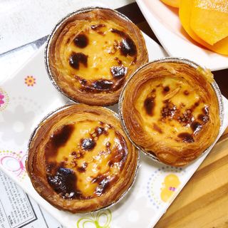 디앙뜨 포르투갈 에그타르트 오리지널 맛+패션후르츠 맛 중 택1 — 5점을 준 리뷰어가 2021년 8월 올린 사용 사진