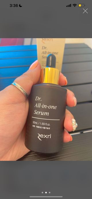 렉스리 닥터 올인원 세럼 Rexri Dr.All-in-one Serum — 5점을 준 리뷰어가 2021년 10월 올린 사용 사진