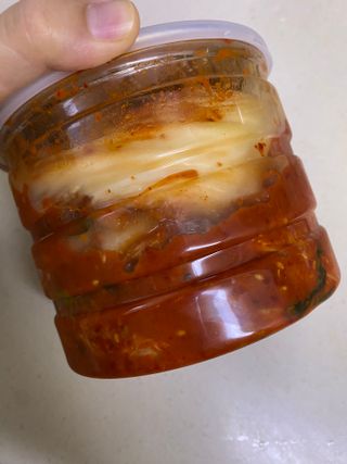 셰프애찬 알배기 겉절이 김치 1kg — 5점을 준 리뷰어가 2022년 11월 올린 사용 사진