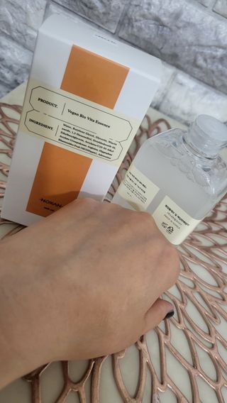 [녹산] 비건 대나무 밸런싱 수분 토너 + 비건 바이오 비타 에센스 — 5점을 준 리뷰어가 2022년 11월 올린 사용 사진