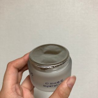 산수시 아쿠아 베네핏 24h 수부지 물광 속건조 수분크림 50ml — 4.5점을 준 리뷰어가 2021년 7월 올린 사용 사진