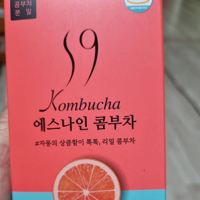 에스나인 콤부차 건강발효 콤부함량59 자몽 5gx10포 리뷰 사진