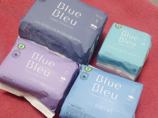 블루블루 유기농 순면 커버 생리대 — 5점을 준 리뷰어가 2021년 2월 올린 사용 사진