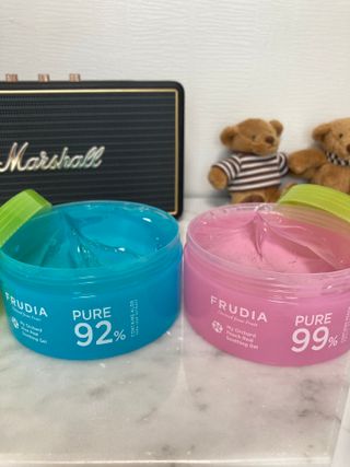 [후르디아] 피부갈증해소- 알로에+복숭아 수딩젤 2set — 5점을 준 리뷰어가 2021년 7월 올린 사용 사진