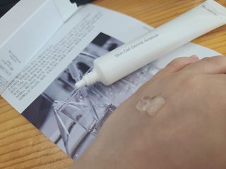 브에노 스킨셀 더마 앰플 — 5점을 준 리뷰어가 2021년 6월 올린 사용 사진