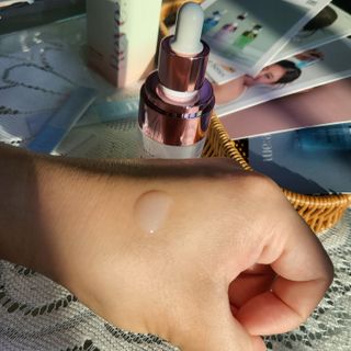 나우 [리브엠] 123억개 엑소좀으로 채운 눈부신 광채, 엑소코어 화이트닝 텐션 앰플 — 5점을 준 리뷰어가 2023년 10월 올린 사용 사진