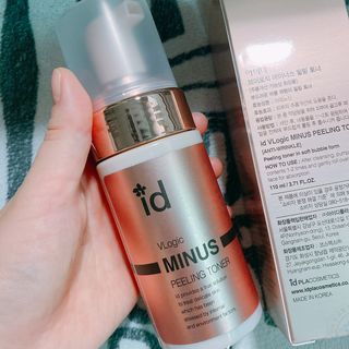 아이디플라코스메틱 아이디 브이로직 마이너스 필링 토너 110ml — 5점을 준 리뷰어가 2022년 1월 올린 사용 사진