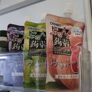 ORIHIRO 오리히로 곤약젤리 제로칼로리 130g 4종 4팩(맛별로 1팩씩) — 5점을 준 리뷰어가 2023년 2월 올린 사용 사진