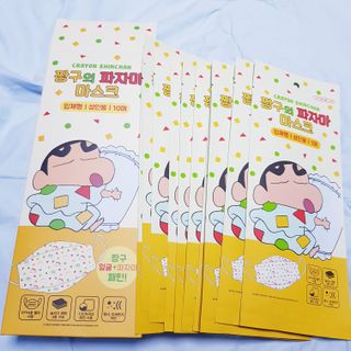 [숨그림] 3D 입체형, 짱구, 무직타이거, 빨강머리앤 우리아이 그리고 내가 쓰는 믿을수있는 케릭터 마스크 — 5점을 준 리뷰어가 2021년 10월 올린 사용 사진