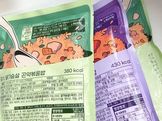 [푸딩팩토리] 요잇조잇 닭갈비 닭가슴살/김치 닭가슴살 곤약볶음밥 2종 (김치볶음밥 2개 닭갈비 볶음밥 1개) — 5점을 준 리뷰어가 2022년 7월 올린 사용 사진