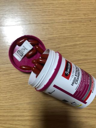 Swisse 스위스 고함량 크랜베리 25000mg 90정 — 5점을 준 리뷰어가 2021년 2월 올린 사용 사진