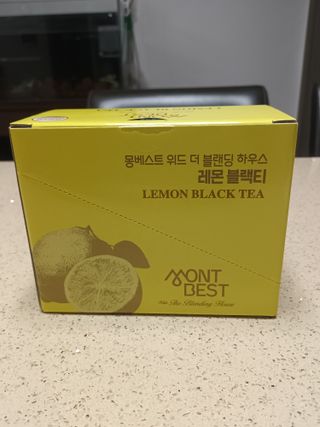 몽베스트 위드더 블랜딩 하우스 _레몬 블랙티 — 5점을 준 리뷰어가 2023년 2월 올린 사용 사진