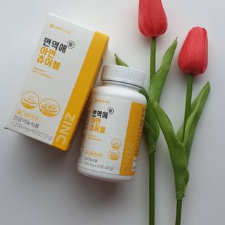 서울약사신협_면역애 아연 츄어블 60정 — 5점을 준 리뷰어가 2021년 8월 올린 사용 사진