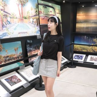 더그린랩 WOMEN TWIST MODAL SHORT SLEEVE — 5점을 준 리뷰어가 2023년 6월 올린 사용 사진