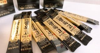 [광동제약] 광동 광옥고 홍삼 본 30포+쇼핑백 증정 — 5점을 준 리뷰어가 2021년 12월 올린 사용 사진