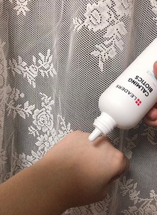 리더스코스메틱 리더스 카밍 바이오틱스 에센스 워터 — 5점을 준 리뷰어가 2021년 3월 올린 사용 사진