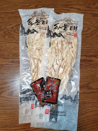 [오늘바스켓] 용대리 손질하늘태 130g — 5점을 준 리뷰어가 2021년 6월 올린 사용 사진