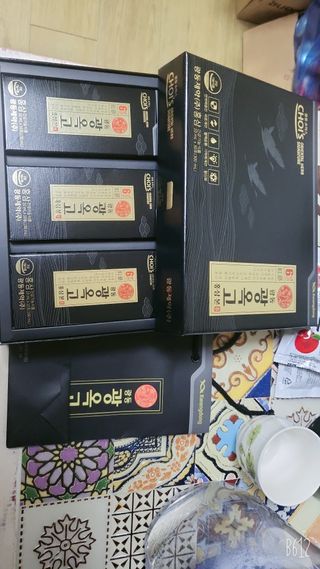 [광동제약] 광동 광옥고 홍삼 본 30포+쇼핑백 증정 — 5점을 준 리뷰어가 2021년 12월 올린 사용 사진