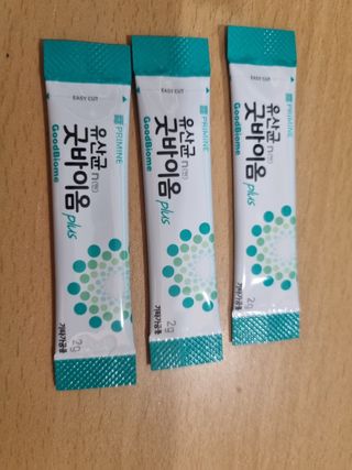 프리마인 유산균 국가지정연구소 선정, 살아있는 생유산균 200억 마리의 힘. 유산균n굿바이옴플러스 — 5점을 준 리뷰어가 2021년 12월 올린 사용 사진