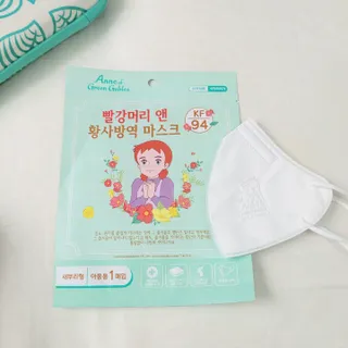 [숨그림] 2D 새부리형, 짱구, 무직타이거, 빨강머리앤 우리아이 그리고 내가 쓰는 믿을수있는 케릭터 마스크 — 5점을 준 리뷰어가 2021년 10월 올린 사용 사진