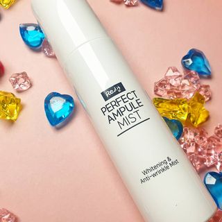 리생 [Re생] 퍼팩트 앰플 이중 기능성 미스트 100ml  피부미백 주름개선 = 총 2개 200ml 증정 — 3.5점을 준 리뷰어가 2021년 9월 올린 사용 사진