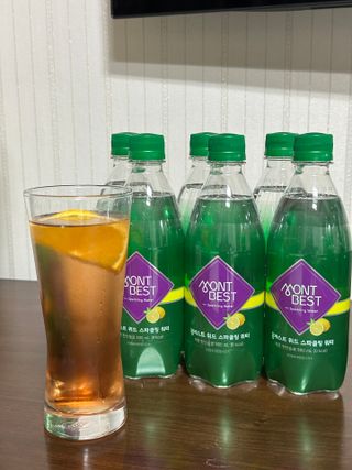 몽베스트 Montbest with Sparkling water Lemon OR Lime 20병(랜덤) — 5점을 준 리뷰어가 2023년 6월 올린 사용 사진