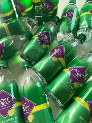 몽베스트 Montbest with Sparkling water Lemon OR Lime 20병(랜덤) — 5점을 준 리뷰어가 2021년 10월 올린 사용 사진