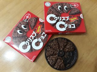 NISSIN 닛신 크리스피 초코 — 5점을 준 리뷰어가 2022년 12월 올린 사용 사진